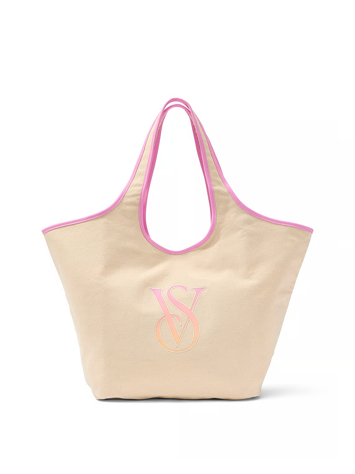 Victoria’s Secret Ombré Monogram Logo Tote Bag