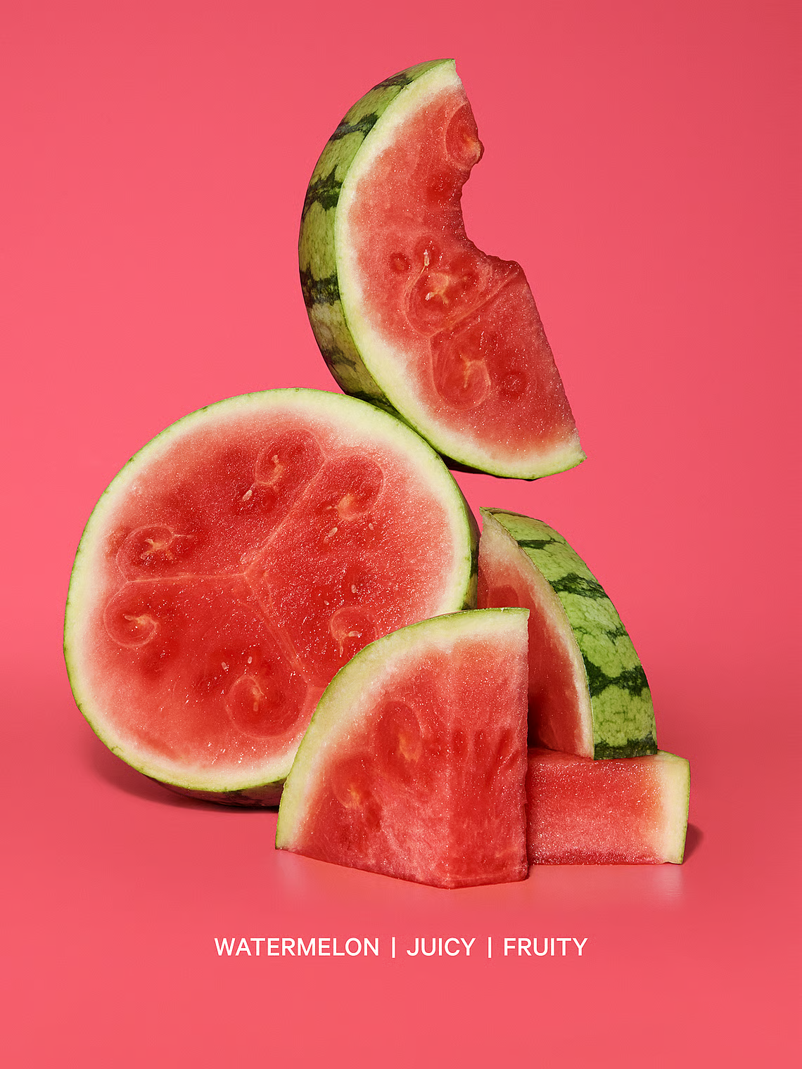 PINK “Watermelon” Party Shimmer rullītis