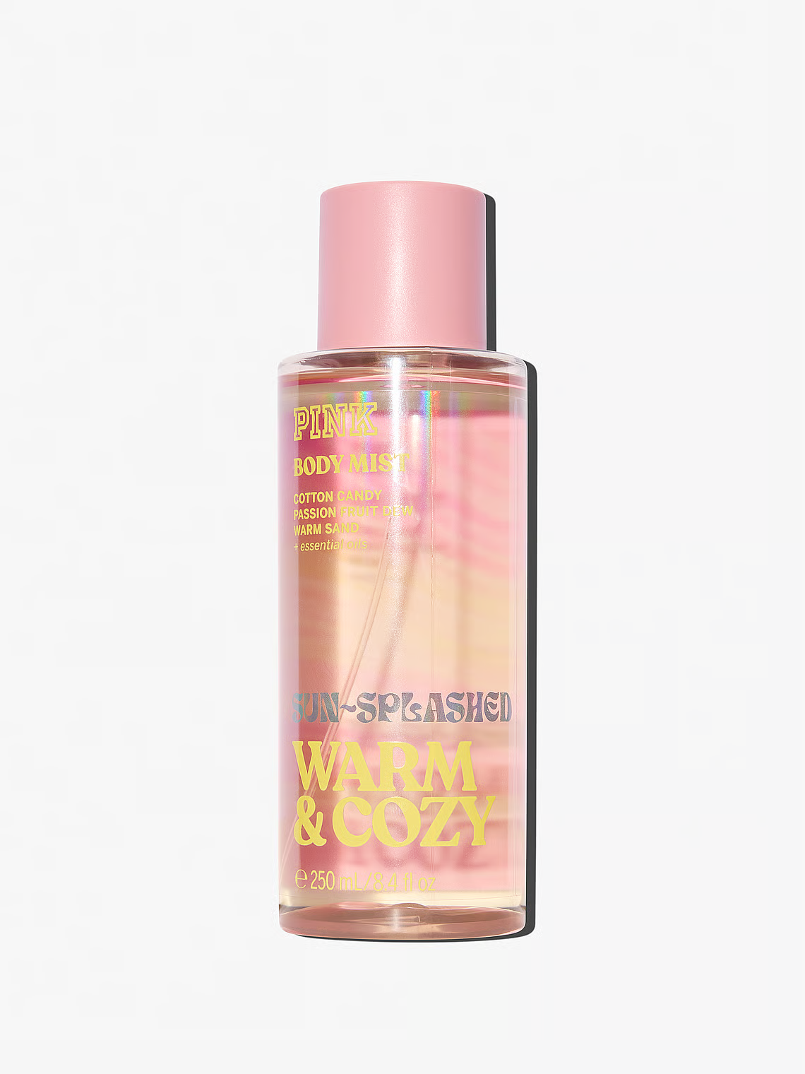 PINK “Warm & Cozy Sun-Splashed” ķermeņa sprejs