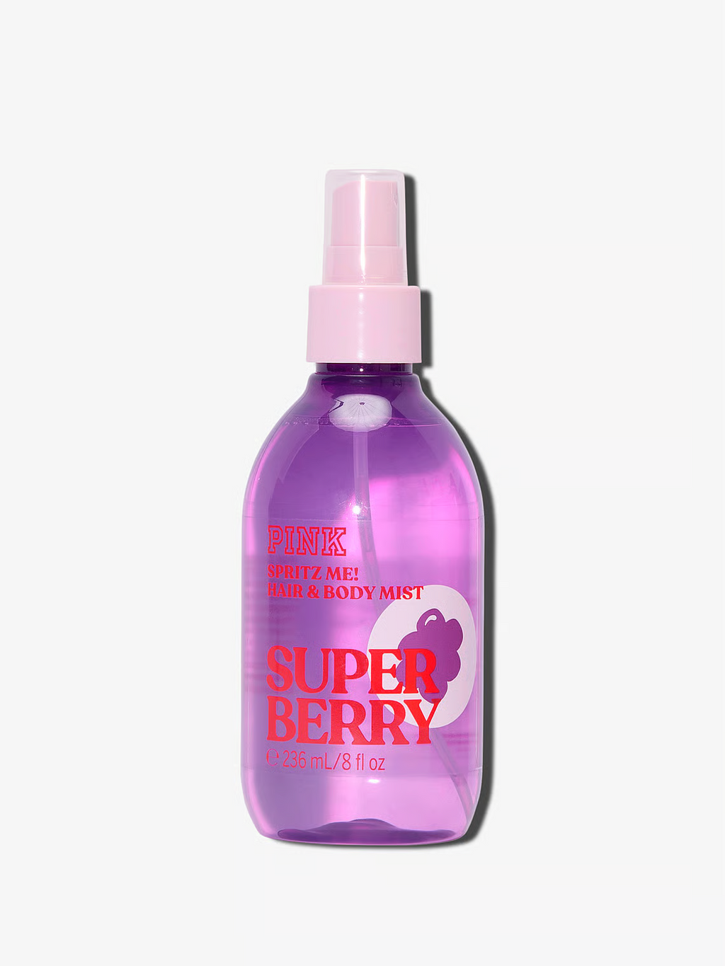 PINK “Super Berry” ķermeņa & matu sprejs